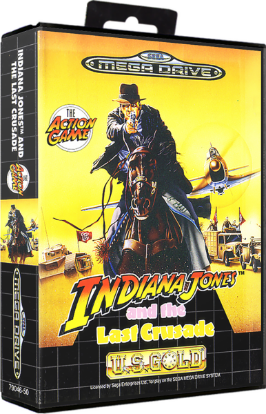 Indiana Jones Last Crusade (EU) (CIB) (very good condition) - Sega Mega Drive