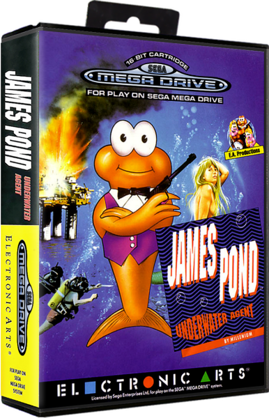 James Pond (EU) (CIB) (very good condition) - Sega Mega Drive