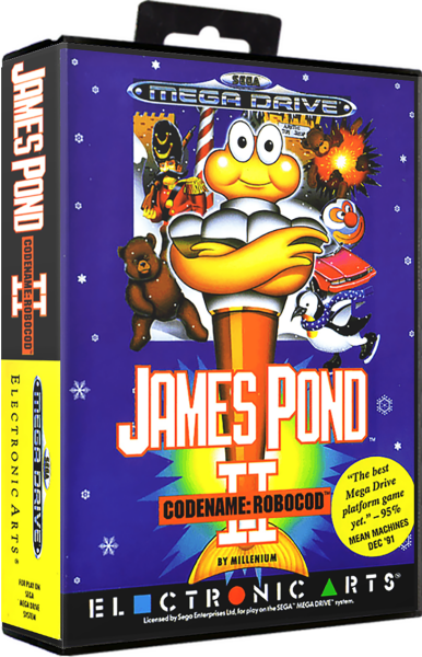 James Pond 2 – Codename Robocod (EU) (CIB) (very good condition) - Sega Mega Drive