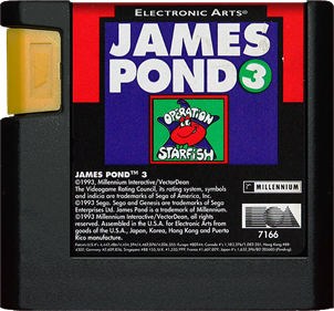 James Pond 3 (EU) (lose) (very good condition) - Sega Mega Drive