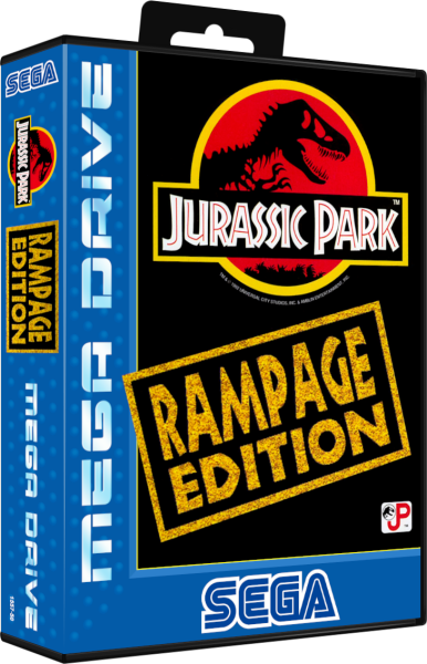 Jurassic Park – Rampage Edition (EU) (OVP) (sehr guter Zustand) - Sega Mega Drive