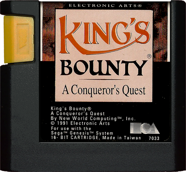 Kings Bounty (EU) (lose) (sehr guter Zustand) - Sega Mega Drive