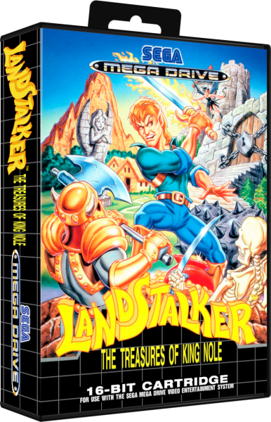 Landstalker – Die Schätze von König Nolo (EU) (OVP) (gebraucht) - Sega Mega Drive