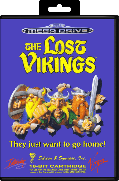 Lost Vikings (EU) (OVP) (sehr guter Zustand) - Sega Mega Drive