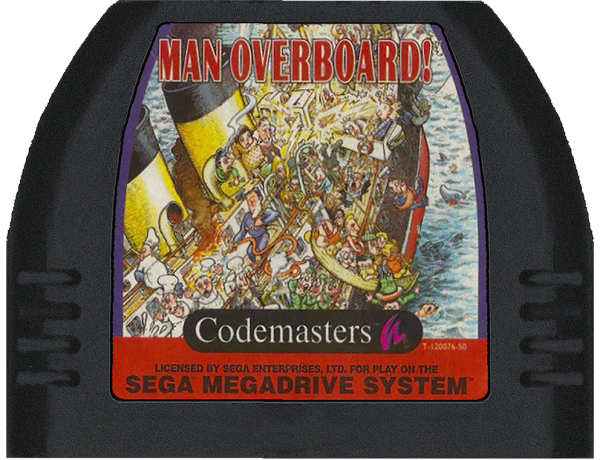 Man Overboard (EU) (lose) (very good condition) - Sega Mega Drive