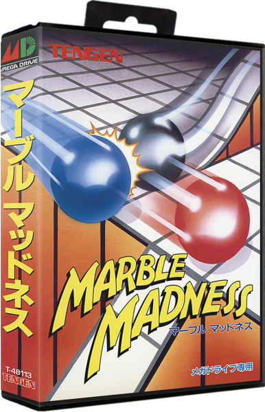 Marble Madness (JP) (OVP) (sehr guter Zustand) - Sega Mega Drive