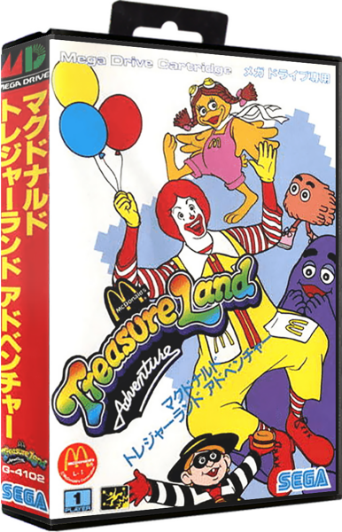 McDonalds Treasure Land Adventure (JP) (OVP) (sehr guter Zustand) - Sega Mega Drive