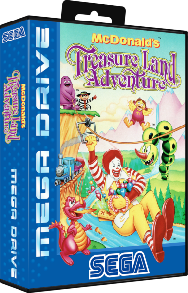 McDonalds Treasure Land Adventure (EU) (OVP) (sehr guter Zustand) - Sega Mega Drive