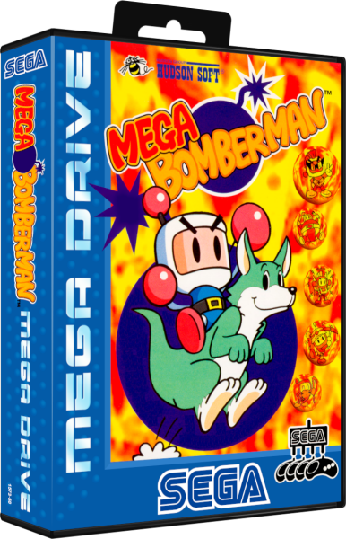 Mega Bomberman (EU) (CIB) (acceptable) - Sega Mega Drive