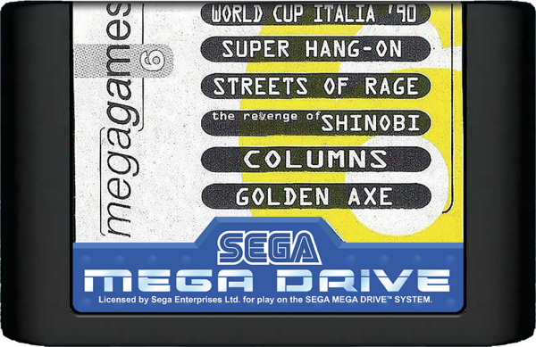 Mega Games 6 Vol. 1 (EU) (lose) (very good condition) - Sega Mega Drive