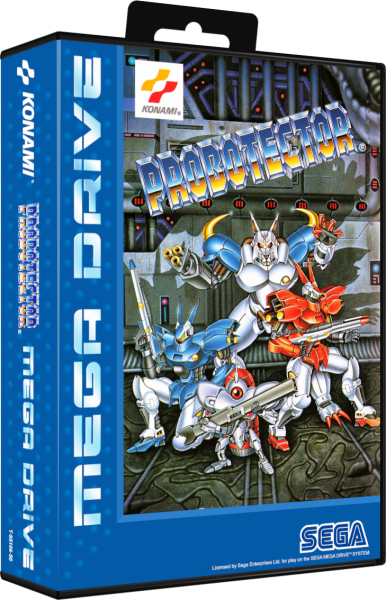 Mega Probotector (EU) (OVP) (sehr guter Zustand) - Sega Mega Drive