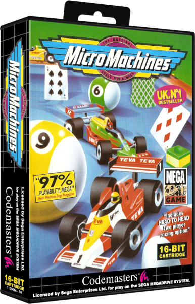 Micro Machines (EU) (CIB) (very good condition) - Sega Mega Drive