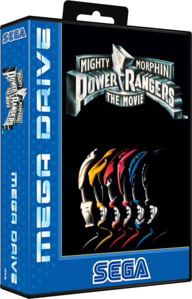 Mighty Morphin Power Rangers The Movie (EU) (CIB) (acceptable) - Sega Mega Drive