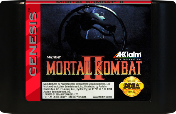 Mortal Kombat II (US) (lose) (sehr guter Zustand) - Sega Mega Drive