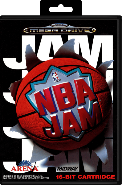 NBA JAM (JP) (OVP) (sehr guter Zustand) - Sega Mega Drive