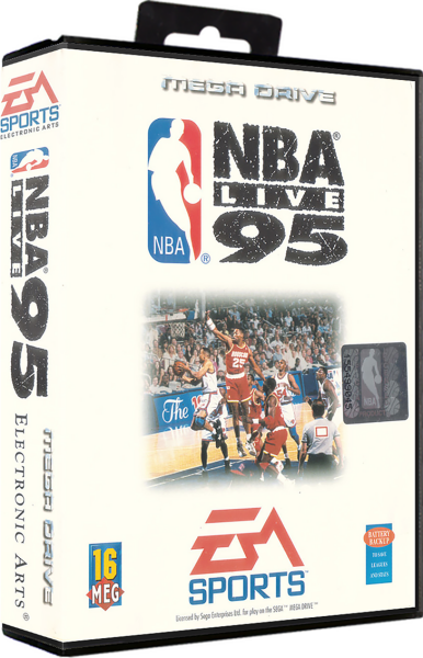 NBA Live 95 (EU) (CIB) (very good condition) - Sega Mega Drive