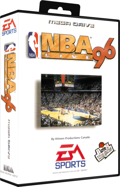 NBA Live 96 (EU) (OVP) (sehr guter Zustand) - Sega Mega Drive