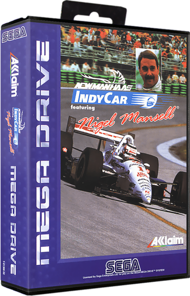 Newman Haas Indy Car feat. Nigel Mansell (EU) (OVP) (sehr guter Zustand) - Sega Mega Drive