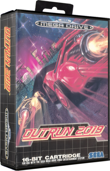 Outrun 2019 (EU) (OVP) (sehr guter Zustand) - Sega Mega Drive