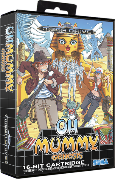 Oh Mummy (EU) (CIB) (very good condition) - Sega Mega Drive