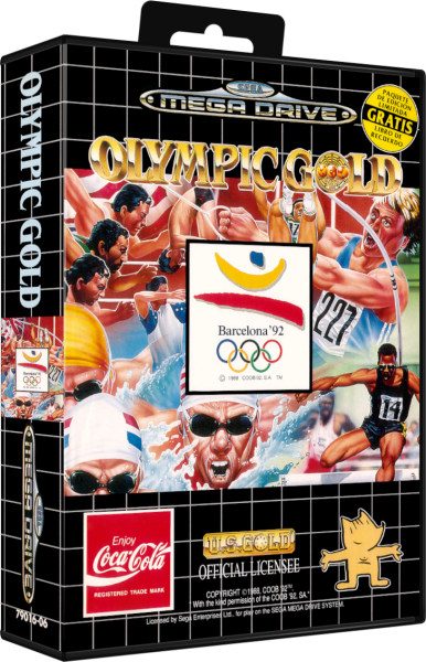 Olympic Gold (EU) (lose) (very good condition) - Sega Mega Drive