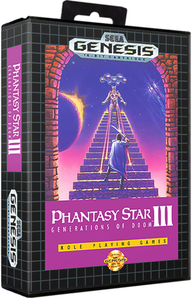 Phantasy Star III (US) (OVP) (sehr guter Zustand) - Sega Mega Drive