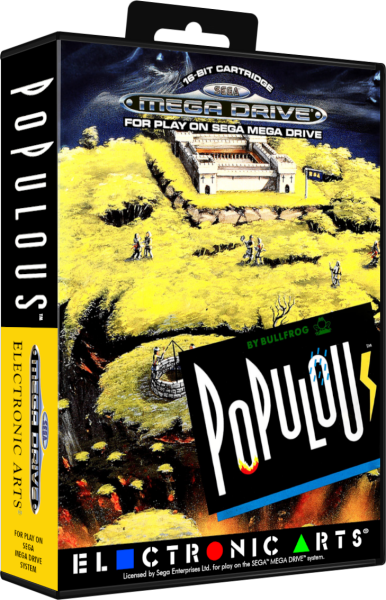 Populous (EU) (CIB) (very good condition) - Sega Mega Drive