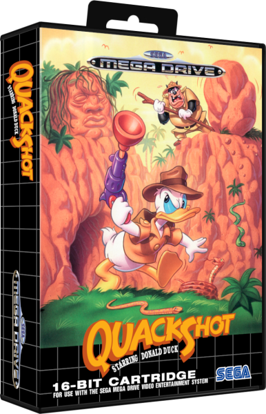 Quackshot (JP) (CIB) (mint condition) - Sega Mega Drive