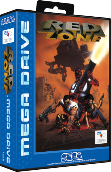 Red Zone (EU) (OVP) (sehr guter Zustand) - Sega Mega Drive