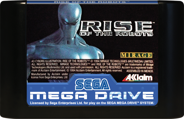 Rise of the Robots (EU) (lose) (sehr guter Zustand) - Sega Mega Drive