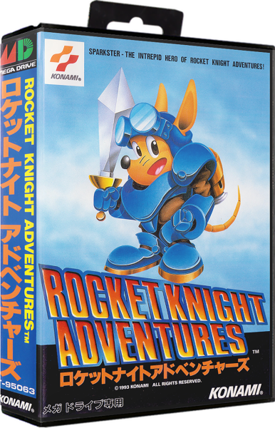 Rocket Knight Adventures (JP) (OVP) (gebraucht) - Sega Mega Drive