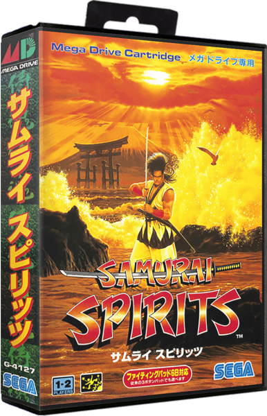 Samurai Spirits (JP) (OVP) (sehr guter Zustand) - Sega Mega Drive