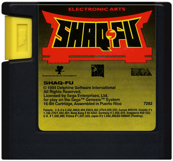 Shaq Fu (EU) (lose) (very good condition) - Sega Mega Drive