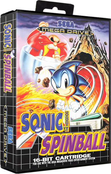 Sonic Spinball (EU) (CIB) (acceptable) - Sega Mega Drive