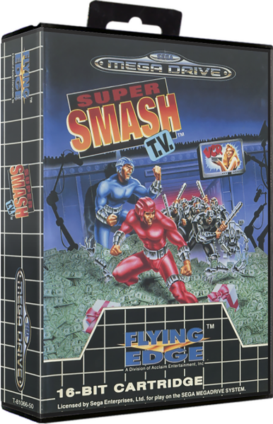 Super Smash TV (EU) (OVP) (sehr guter Zustand) - Sega Mega Drive