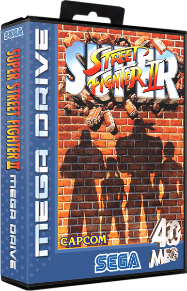 Super Street Fighter II (EU) (CIB) (acceptable) - Sega Mega Drive