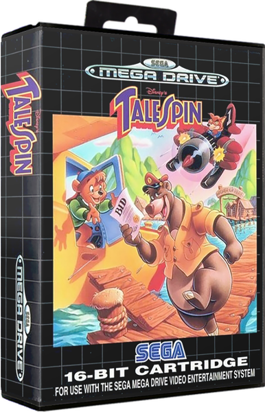 TaleSpin (EU) (CIB) (acceptable) - Sega Mega Drive