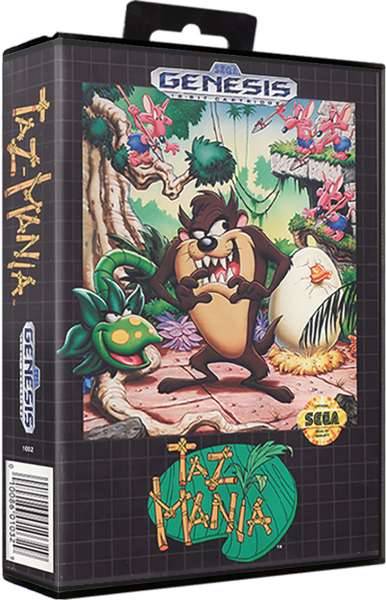 Taz Mania (US) (CIB) (very good condition) - Sega Mega Drive