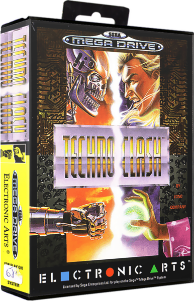 Techno Clash (EU) (CIB) (mint condition) - Sega Mega Drive