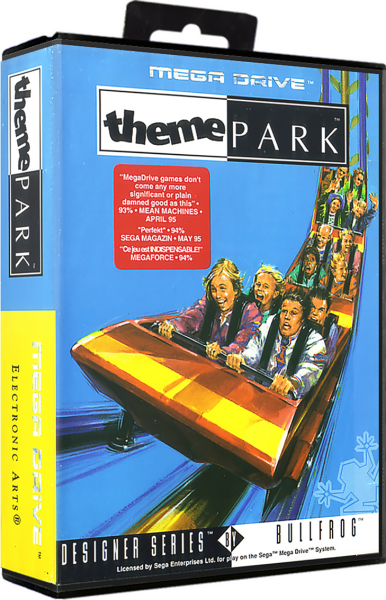 Theme Park (EU) (CIB) (acceptable) - Sega Mega Drive