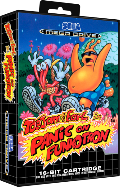 Toejam & Earl 2 – Panik auf Funkotron (EU) (ohne Anl.) (sehr guter Zustand) - Sega Mega Drive