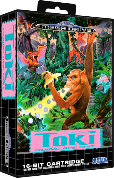 Toki (EU) (CIB) (mint condition) - Sega Mega Drive