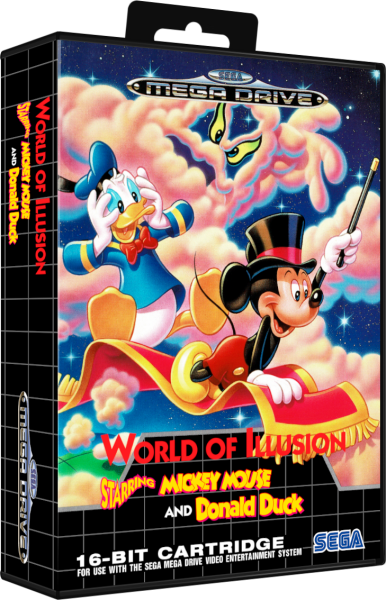 World of Illusion (EU) (ohne Anl.) (gebraucht) - Sega Mega Drive