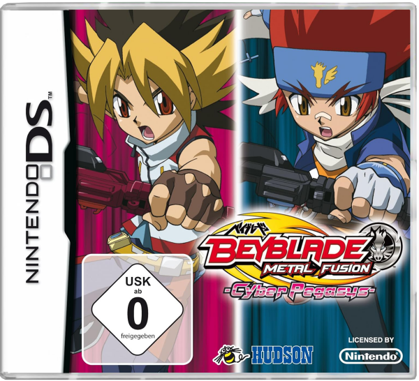 Beyblade – Metal Fusion – Cyber Pegasus (EU) (CIB) (very good condition) - Nintendo DS