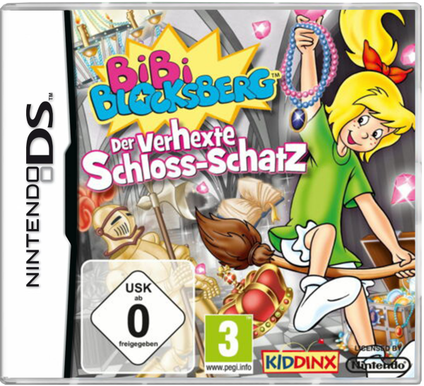 Bibi Blocksberg – Der verhexte Schloss-Schatz (EU) (CIB) (very good condition) - Nintendo DS