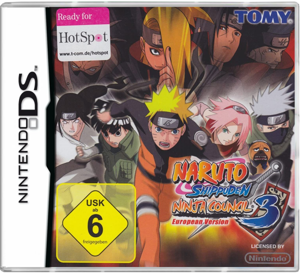 Naruto Shippuden Ninja Council 3 (EU) (OVP) (sehr guter Zustand) - Nintendo DS