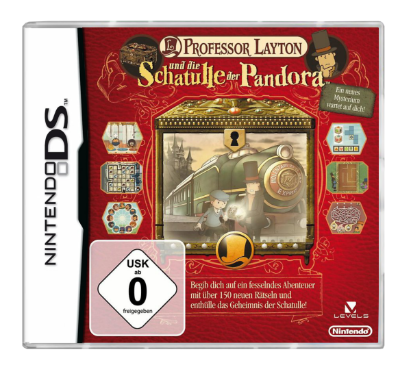 Professor Layton und die Schatulle der Pandora (EU) (CIB) (very good condition) - Nintendo DS