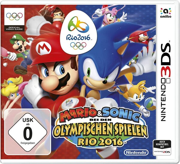 Mario & Sonic bei den Olympischen Spielen Rio 2016 (EU) (CIB) (very good condition) - Nintendo 3DS