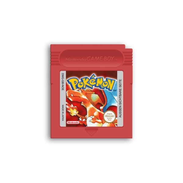 Pokemon – Rote Edition (mit erneuerter Speicherbatterie) (EU) (lose) (sehr guter Zustand) - Nintendo Game Boy