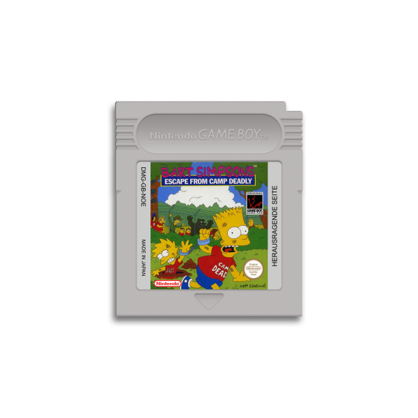 Simpsons – Escape from Camp Deadly (EU) (lose) (sehr guter Zustand) - Nintendo Game Boy